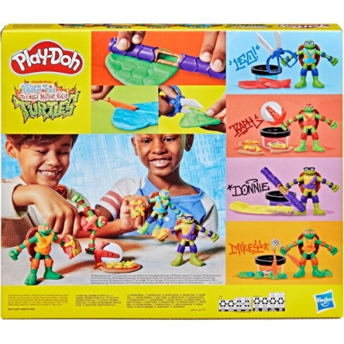 Набір для творчості Hasbro Play-Doh Черепашки-ніндзя Ковабунга (G0556)