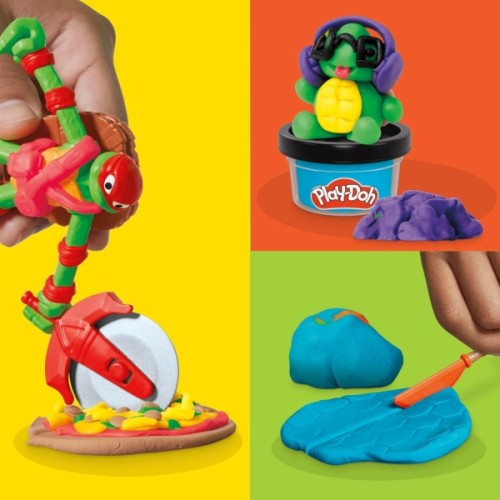 Набір для творчості Hasbro Play-Doh Черепашки-ніндзя Ковабунга (G0556)