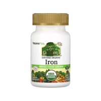 Мінерали Natures Plus Залізо, 18 мг, Source of Life Garden, Iron, 30 вегетаріанських капсул (NAP-30736)