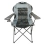 Крісло складане NeRest Рибак Трофей NR-35 чорне з сірим (4820211100629_1)