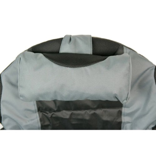 Крісло складане NeRest Рибак Трофей NR-35 чорне з сірим (4820211100629_1)