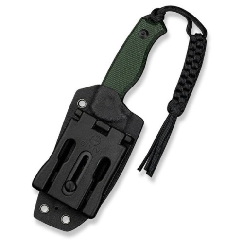Ніж Civivi Timberbark, Green Micarta, Darkwash (C23094-3)