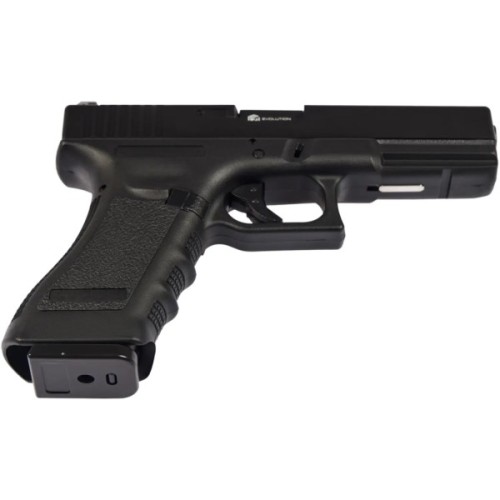 Страйкбольний пістолет Evolution E017 Gas 6 мм Black (EP0217)