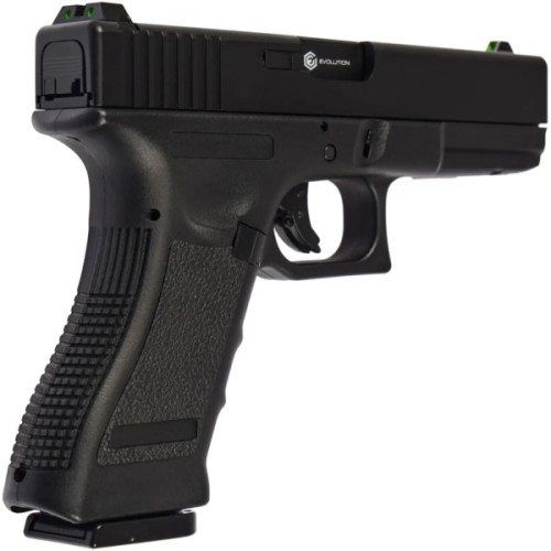 Страйкбольний пістолет Evolution E017 Gas 6 мм Black (EP0217)