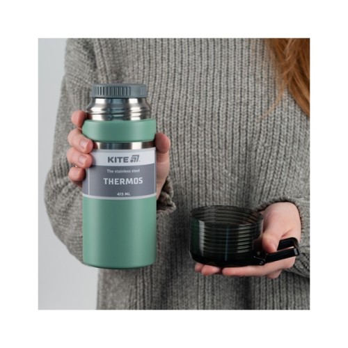 Термос Kite 473 мл зелений (K25-320-2)