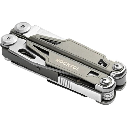 Мультитул Rocktol 19-в-1 з титановим покриттям та нейлоновим чохлом (SK02VG)