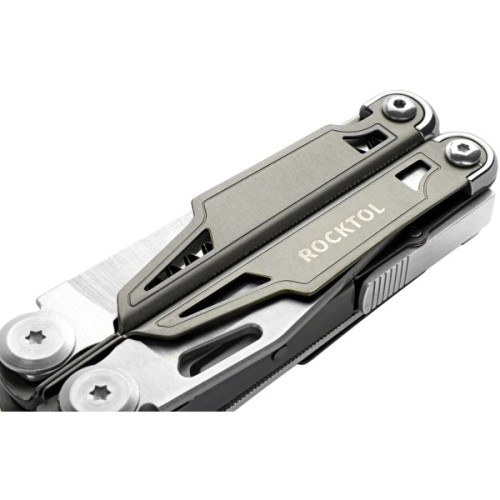Мультитул Rocktol 19-в-1 з титановим покриттям та нейлоновим чохлом (SK02VG)