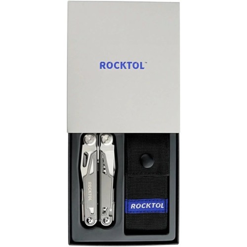 Мультитул Rocktol 19-в-1 з титановим покриттям та нейлоновим чохлом (SK02VG)