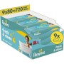 Дитячі вологі серветки Pampers Fresh Clean 80 шт х 9 пачок (720 шт) (8006530134583)