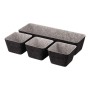 Контейнер для зберігання Ardesto Prestigio 4 предмети Сірий (ARHH5101FG)
