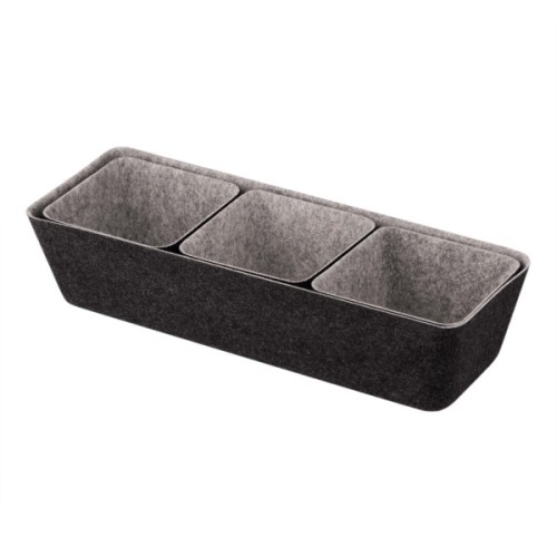 Контейнер для зберігання Ardesto Prestigio 4 предмети Сірий (ARHH5101FG)