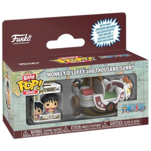 Фігурка Funko Pop набір Bitty POP! Ride серії Великий куш - Саузенд Санні та Луффі (92965)