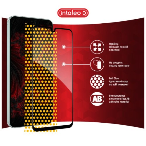 Скло захисне Intaleo Full Glue ESD Samsung A26 Black (1283126620324)