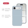 Чохол до мобільного телефона Intaleo Silicone Case Apple iPhone 17 Air Light Blue (1283126630453)
