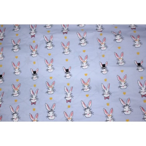 Постільна білизна MirSon Бязь Ranforce Elite 17-0527 Bunnies Сімейний (2200004682259)