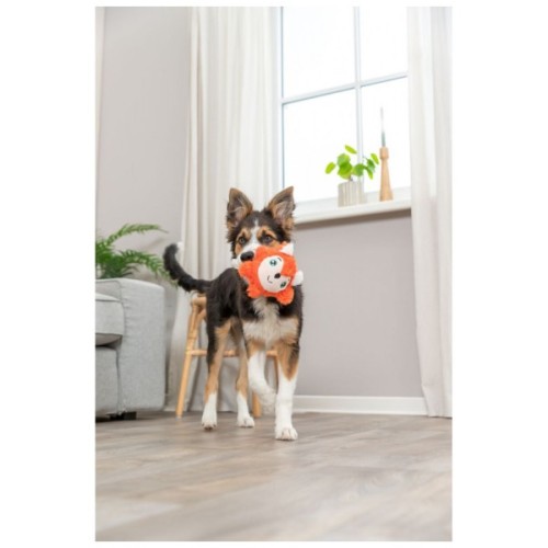 Іграшка для собак Trixie Лисиця з ефектом пам'яті 11 см помаранчева (4047974360217)