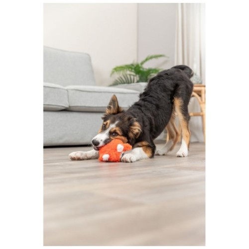 Іграшка для собак Trixie Лисиця з ефектом пам'яті 11 см помаранчева (4047974360217)