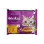 Вологий корм для кішок Whiskas курка, індичка в желе 4х85 г (4770608263676)
