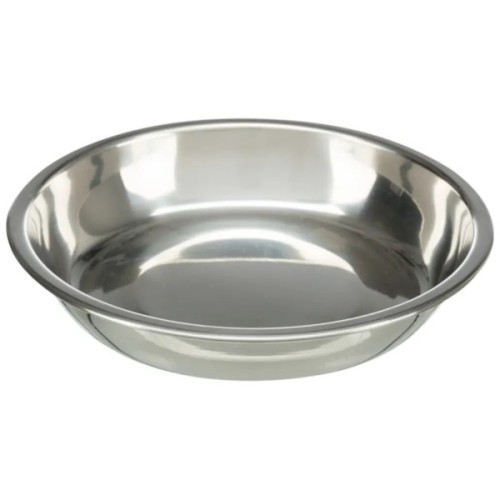 Посуд для котів Trixie Миска подвійна 2х200 мл/13 см(біла) (4011905251875)