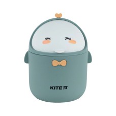 Кошик для паперів Kite Настільний контейнер для сміття, сіро-зелений (K24-010-1)