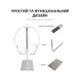 Підставка для гарнітури OfficePro Aluminum Alloys Grey (LS350G)