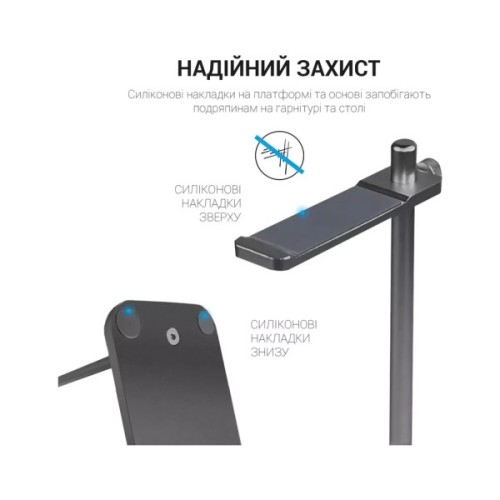 Підставка для гарнітури OfficePro Aluminum Alloys Grey (LS350G)