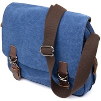 Сумка Vintage Текстильна Синя (20606)