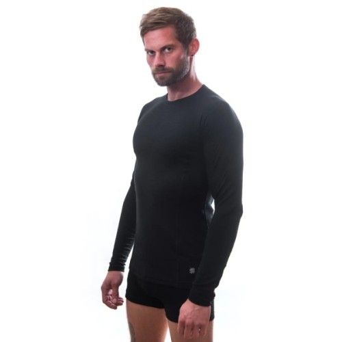 Термокофта Sensor Merino DF LS black 15100021 XXXL (SM11M-black-XXXL)