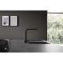 Змішувач Hansgrohe Aquno Select M81 , 21 см, чорний матовий (73836670)