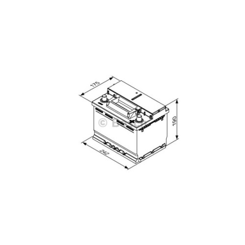 Акумулятор автомобільний Bosch 60А (0 092 S4E 051)