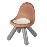 Дитячий стілець Smoby зі спинкою Life терракотово-сірий (7600880122)