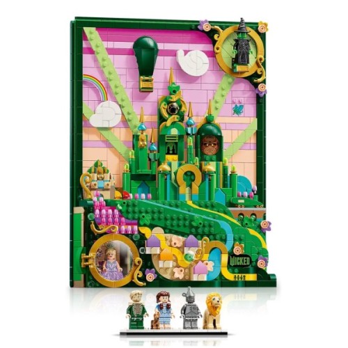 Конструктор LEGO Wicked Емеральд-сіті Настінний декор (75685)