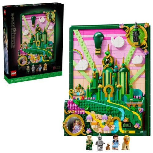 Конструктор LEGO Wicked Емеральд-сіті Настінний декор (75685)