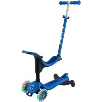 Самокат Globber Go Up Sporty 360 колеса з підсвіткою Синій (456-600)