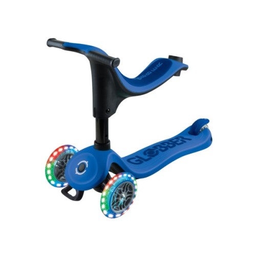Самокат Globber Go Up Sporty 360 колеса з підсвіткою Синій (456-600)