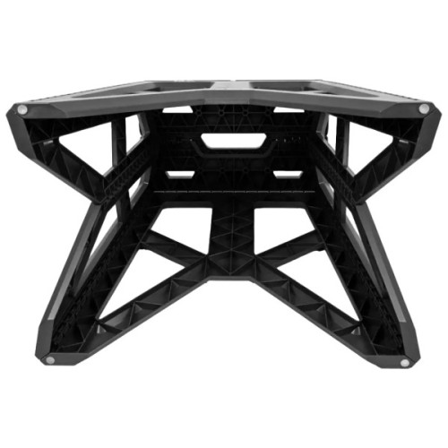 Стілець складаний Tribe Camp Chair High пластиковий black (T-EF-0002-black)