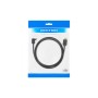 Кабель мультимедійний HDMI M to HDMI M 2.0m V2.0 4K60Hz 90° corner PVC black Vention (AAQBH)