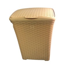 Кошик для білизни Консенсус Ротанг Бежевий 50 л (Консенсус/беж 50 л)