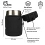 Чохол для термоса Tribe Neoprene Cover для харчового термоса 0.7 л Black (T-DF-0004-black)