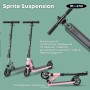 Самокат Micro Sprite Suspension складаний Рожевий (SA0248)