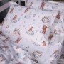 Постільна білизна MirSon 010 Teddy ballons Фланель 2 x 160 x 220 Сімейний Євро (2200009654145)