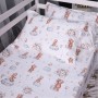 Постільна білизна MirSon 010 Teddy ballons Фланель 2 x 160 x 220 Сімейний Євро (2200009654145)