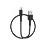 Дата кабель USB 2.0 AM to Micro 5P 1.0m 2A PVC BX16 black BOROFONE (6957531099499)