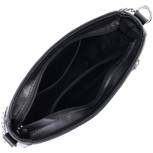 Сумка Shvigel З натуральної шкіри Чорна (22838)