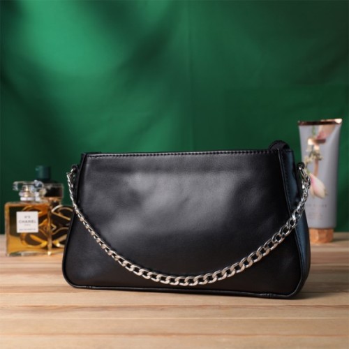 Сумка Shvigel З натуральної шкіри Чорна (22838)