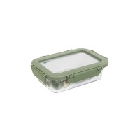 Харчовий контейнер Herevin Container-Green-Peach герметичний 0.6 л (161426-100)