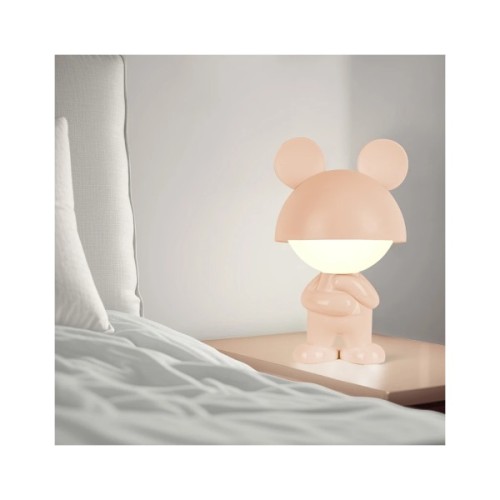 Нічник Kite Світильник LED з акумулятором Dreamy Mouse, персиковий (K25-315-2-4)