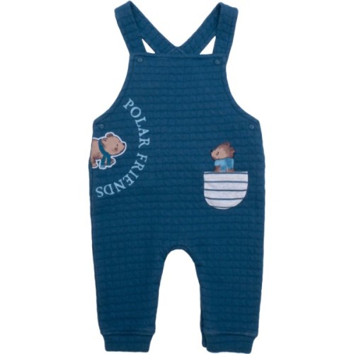 Комбінезон дитячий Tongs у комплекті з кофтою (4864-62B-blue)