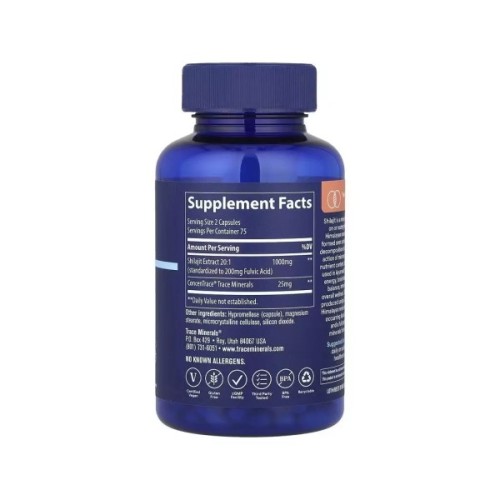 Вітамінно-мінеральний комплекс Trace Муміє, Shilajit, 150 капсул (TMR00890)