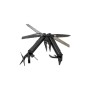 Мультитул Leatherman WAVE PLUS BLACK, синтетический чехол, карт. коробка (832526)